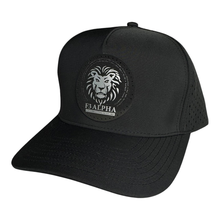 F3 Alpha 10-Year Anniversary Leatherette Patch Hat Pre-Order March 2025
