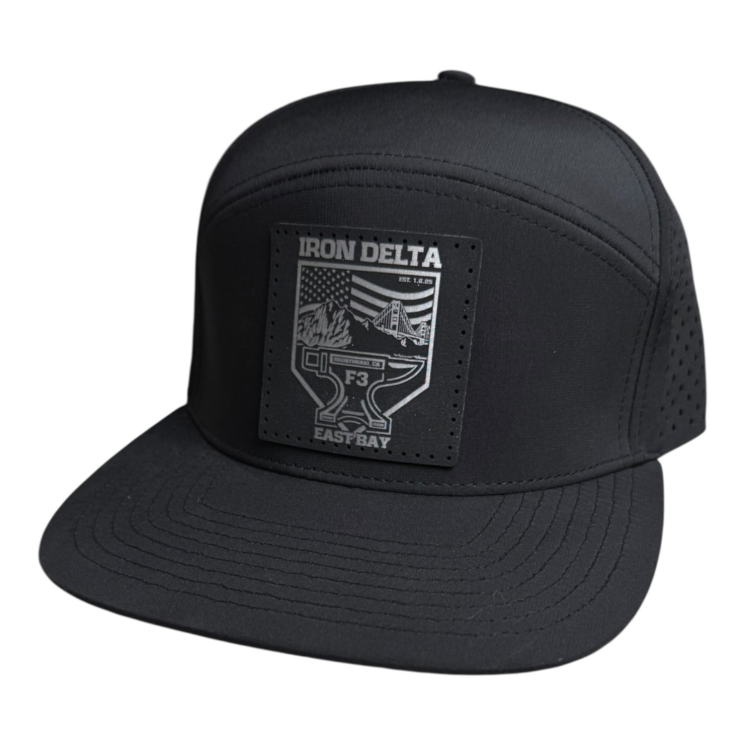 F3 Iron Delta Brentwood Leatherette Patch Hat Pre-Order September 2025