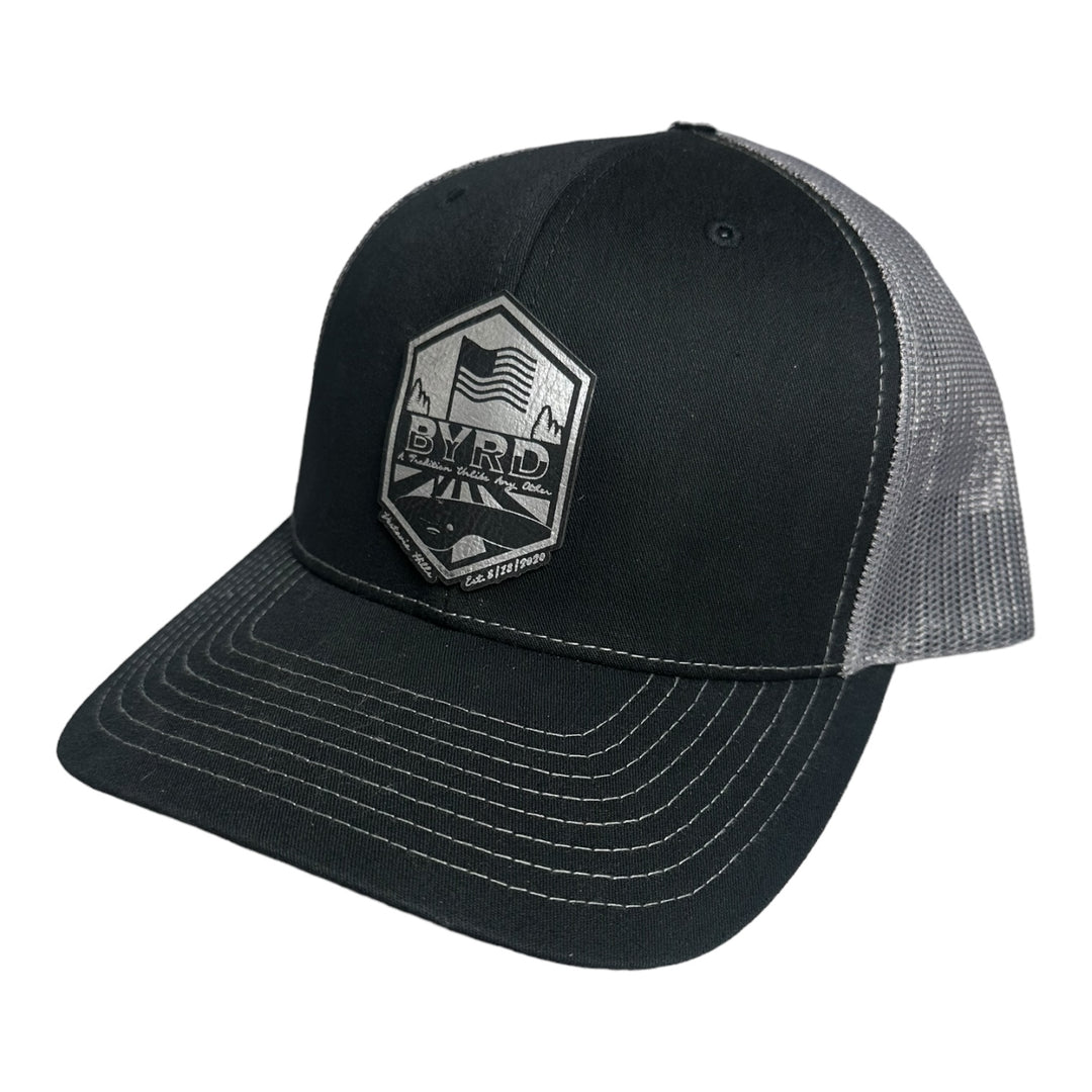 F3 Byrd Leatherette Patch Hat Pre-Order May 2024