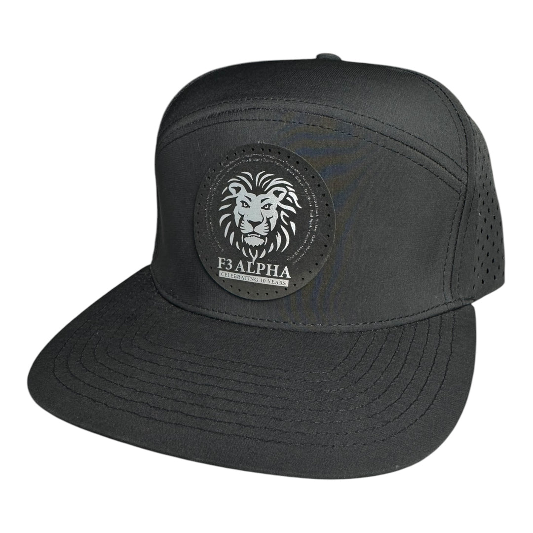 F3 Alpha 10-Year Anniversary Leatherette Patch Hat Pre-Order March 2025