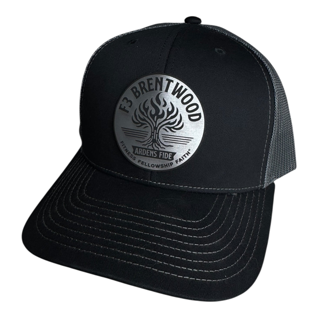 F3 Brentwood Region Logo Leatherette Patch Hat Pre-Order May 2025