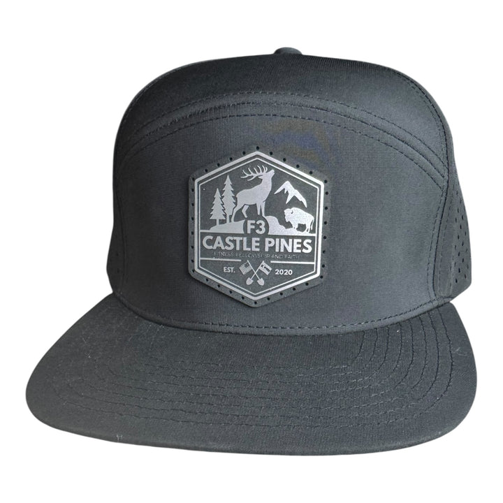 F3 AO Castle Pines Leatherette Patch Hat Pre-Order June 2025