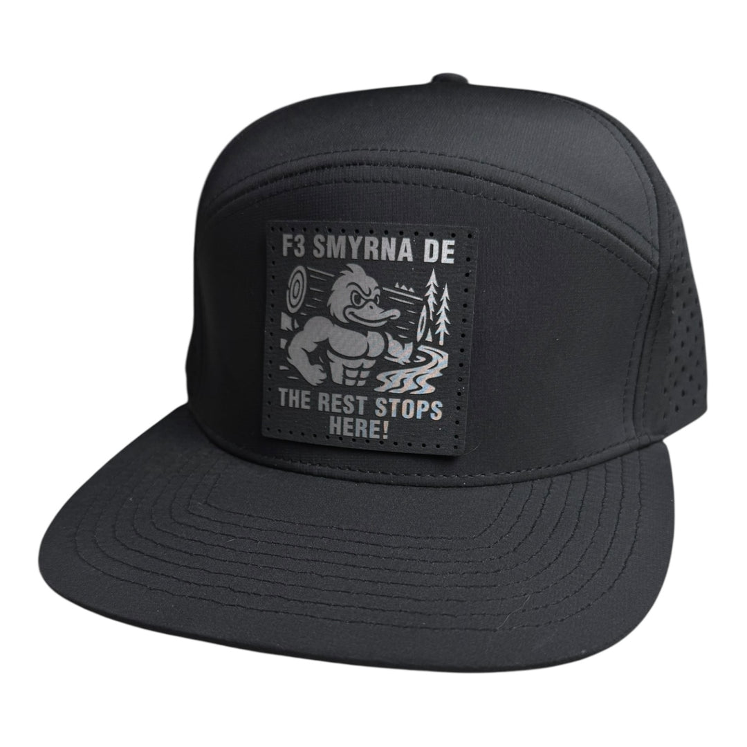 F3 Smyrna DE Leatherette Patch Hat Pre-Order September 2025