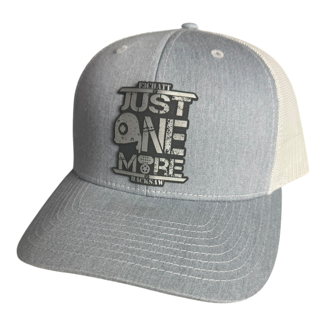 F3 Chattanooga Hacksaw Leatherette Patch Hat Pre-Order September 2025