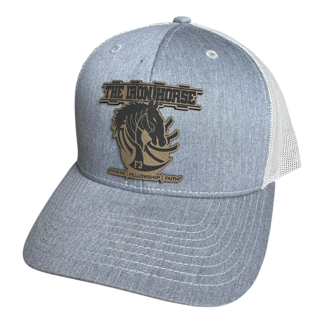 F3 Iron Horse Leatherette Patch Hat Pre-Order April 2025