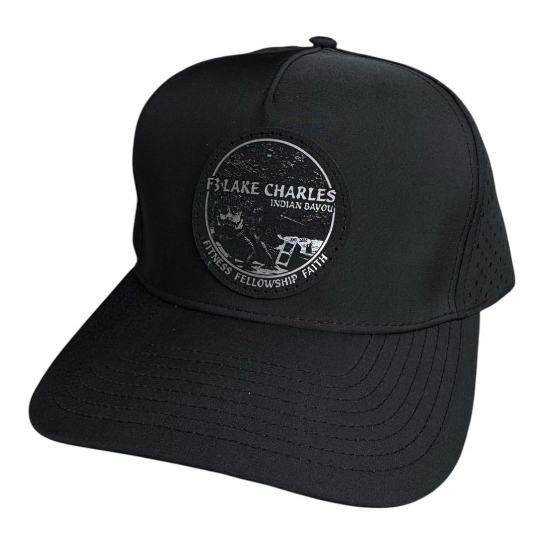 F3 Lake Charles Indian Bayou Leatherette Patch Hat Pre-Order April 2025