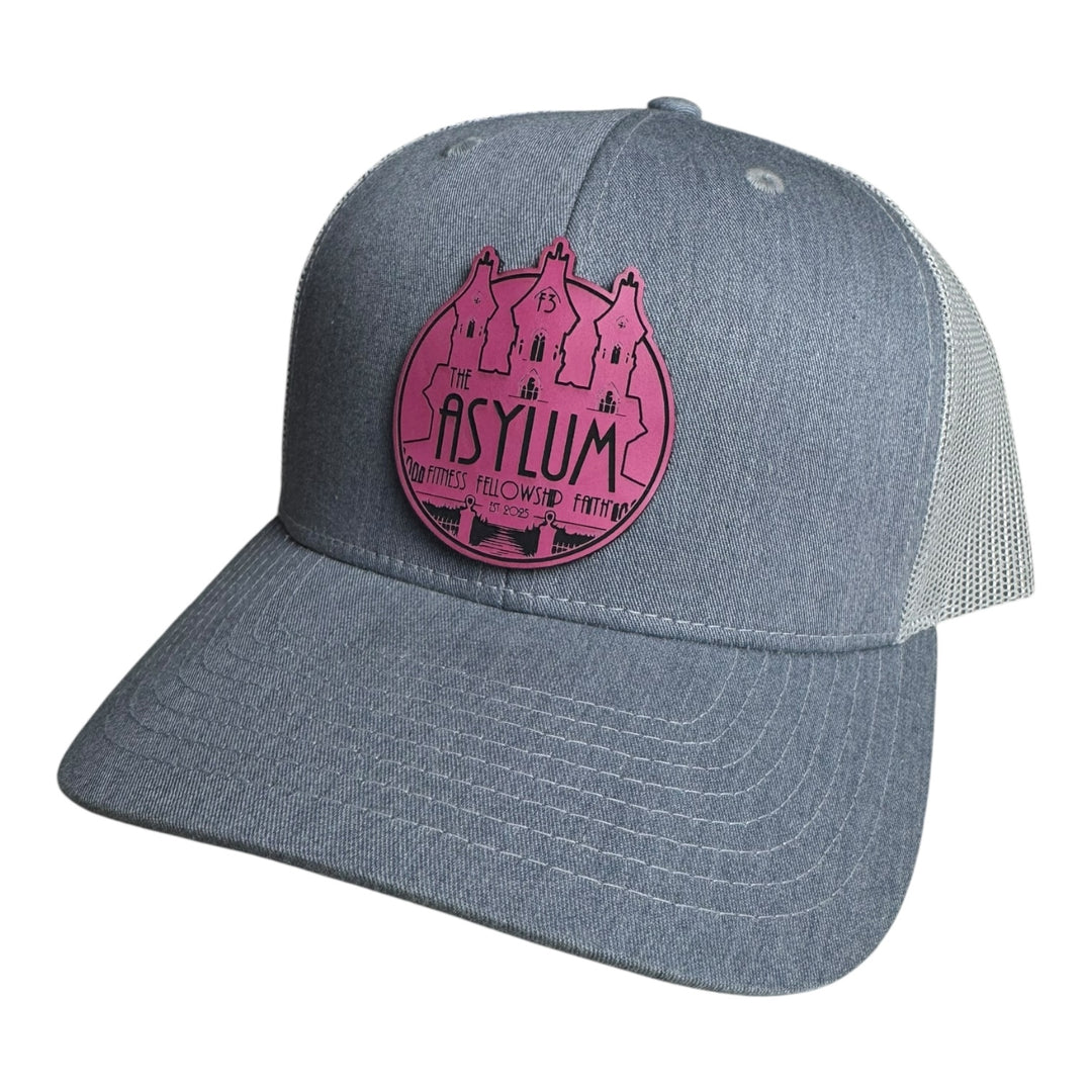 F3 Asylum Leatherette Patch Hat Pre-Order August 2025