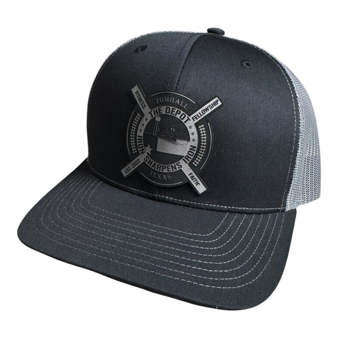 F3 Texas Tomball The Depot Leatherette Patch Hat Pre-Order September 2025