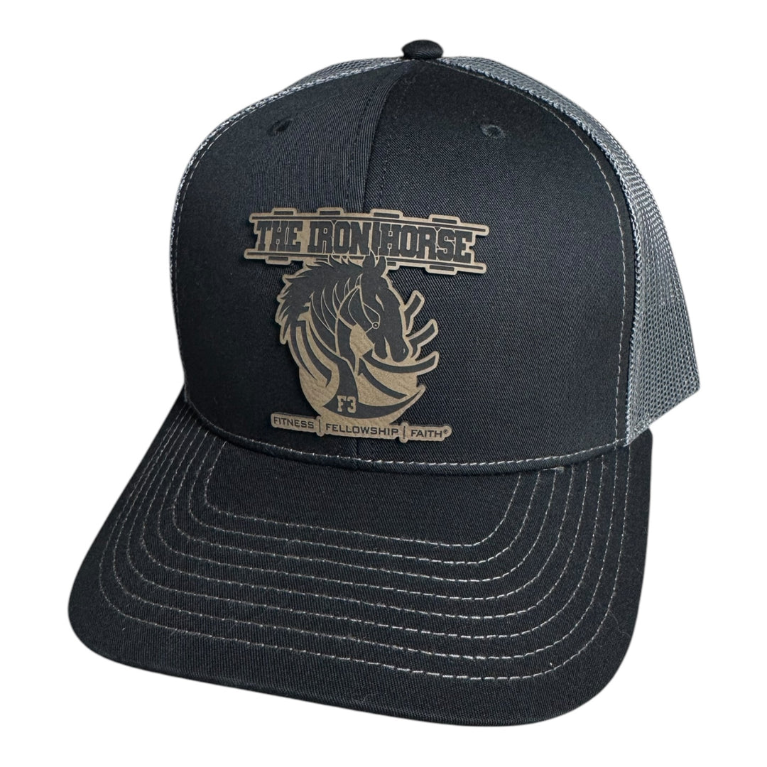 F3 Iron Horse Leatherette Patch Hat Pre-Order April 2025