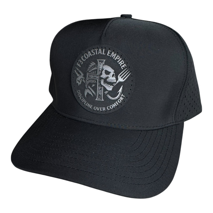 F3 Coastal Empire Cross Over Fork of Flesh Leatherette Patch Hat Pre-Order May 2025