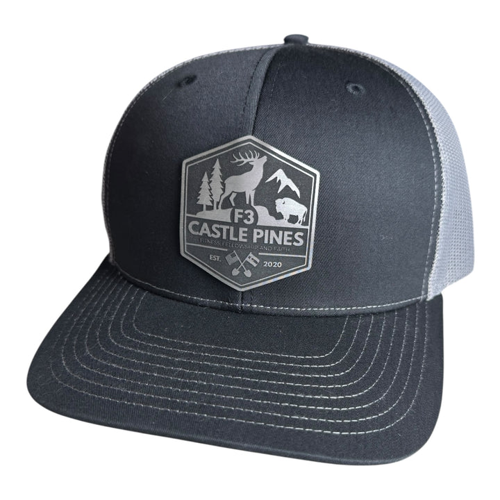F3 AO Castle Pines Leatherette Patch Hat Pre-Order June 2025