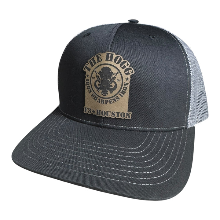 F3 Houston Hogg Leatherette Patch Hat Pre-Order July 2025