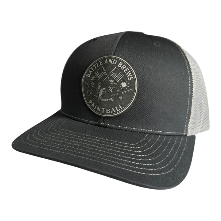 F3 Naperville Battle and Brews Paintball Leatherette Patch Hat Pre-Order October 2025