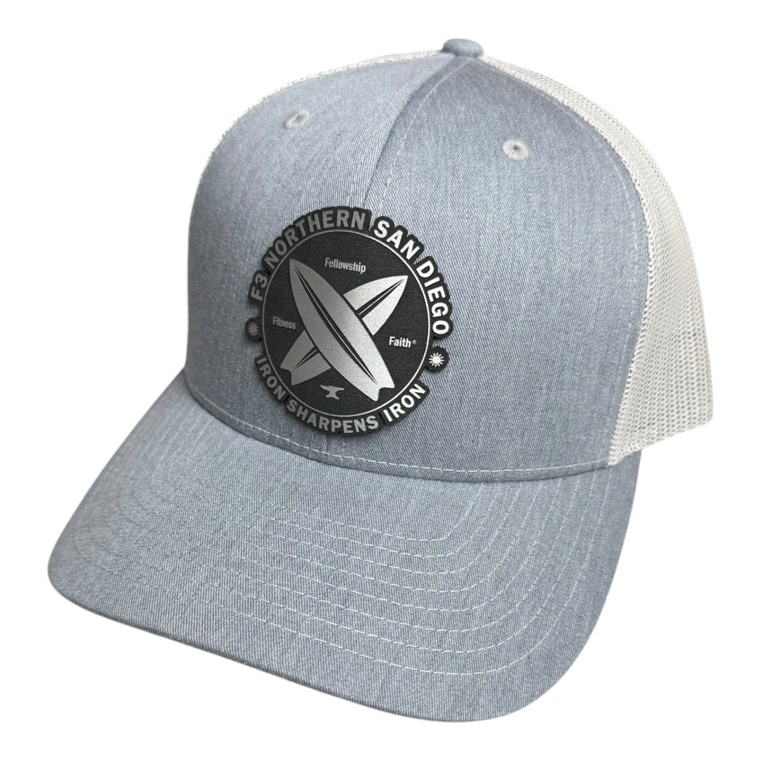 F3 Northern San Diego Leatherette Patch Hat Pre-Order November 2024