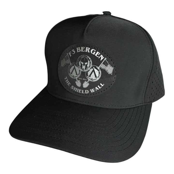 F3 Bergen - The Shield Wall Leatherette Patch Hat Pre-Order April 2025