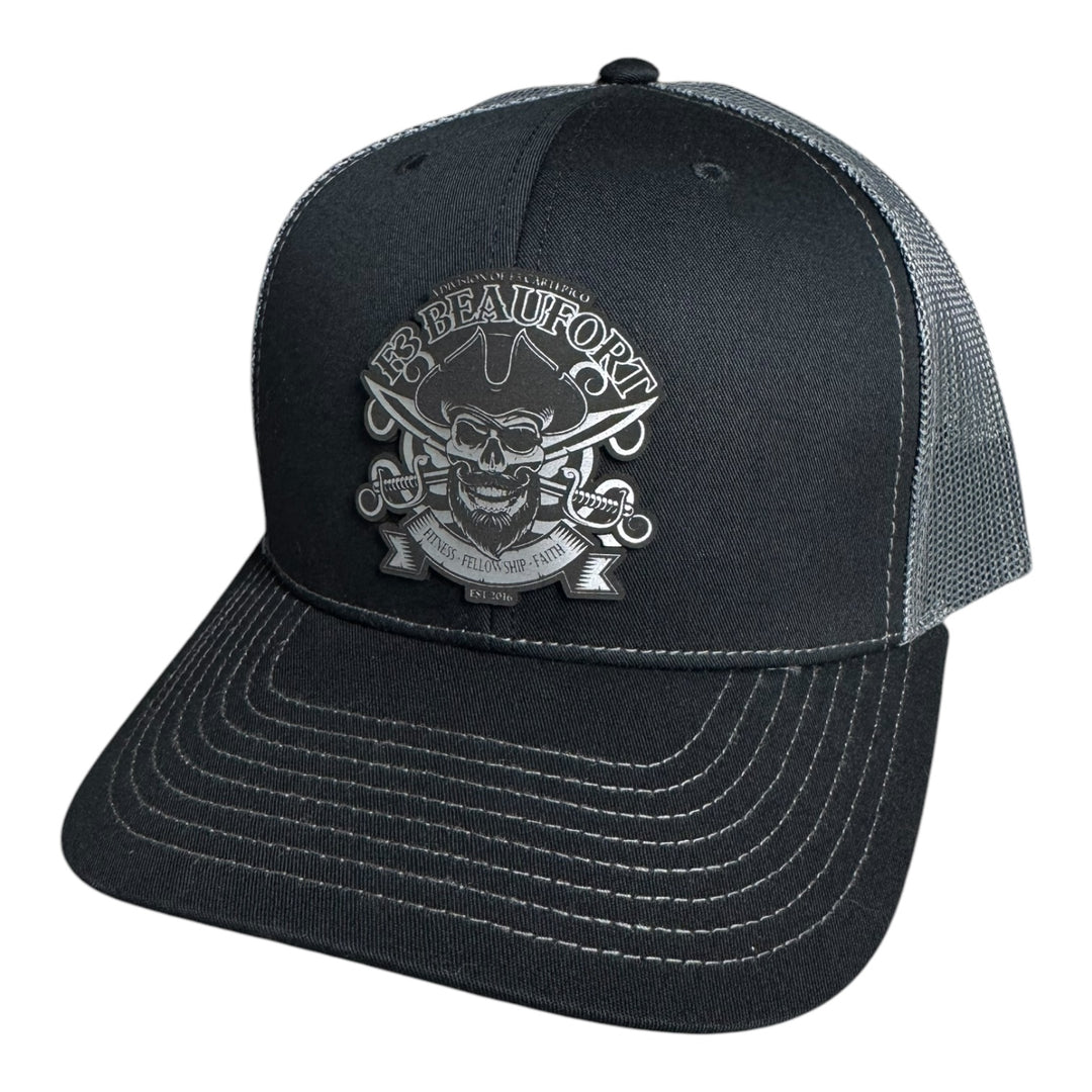 F3 Beaufort, NC  Leatherette Patch Hat Pre-Order April 2025