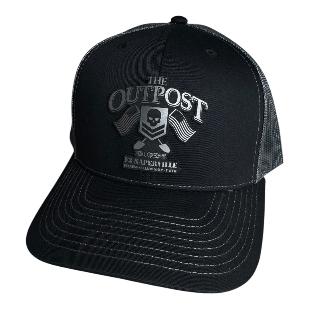 F3 Naperville The Outpost Leatherette Patch Hat Pre-Order October 2025