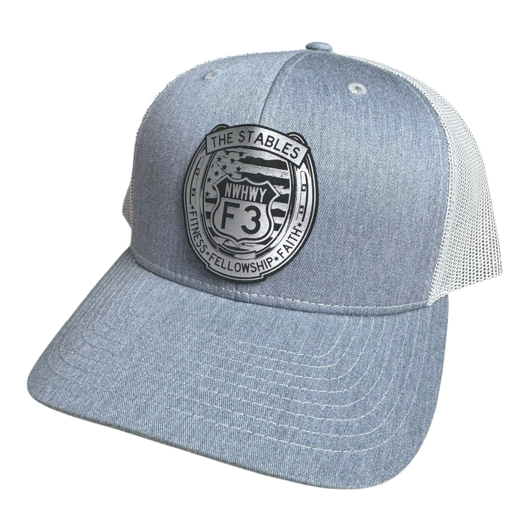 F3 NWHWY The Stables Leatherette Patch Hat Pre-Order July 2025