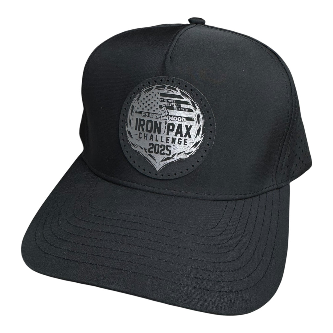 F3 Iron Pax Challenge 2025 Leatherette Patch Hat Pre-Order August 2025