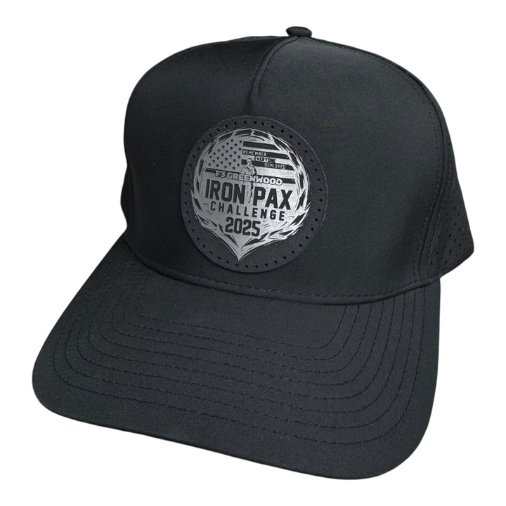 F3 Iron Pax Challenge 2025 Leatherette Patch Hat Pre-Order August 2025