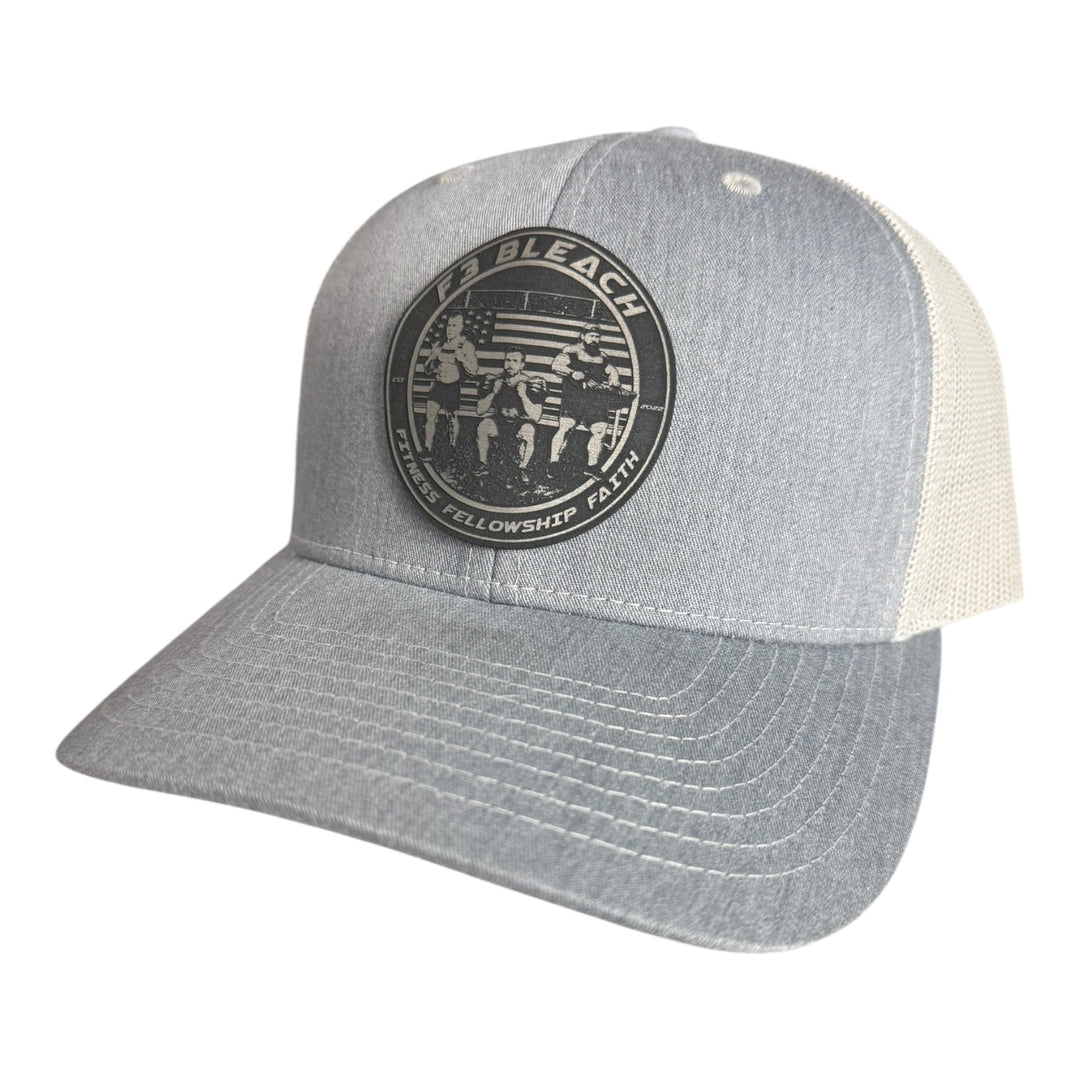 F3 Bleach Leatherette Patch Hat Pre-Order October 2025