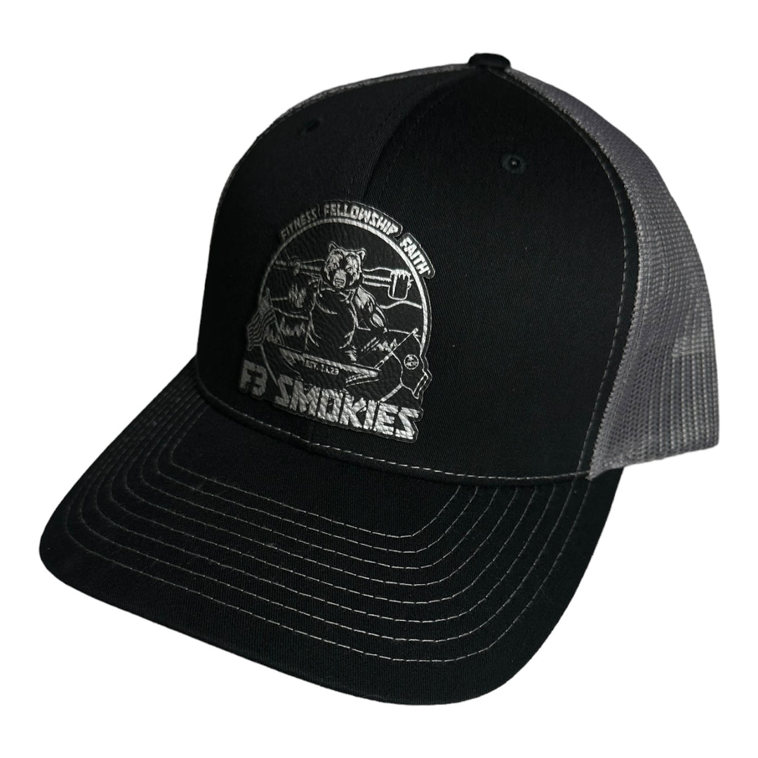 F3 Smokies Leatherette Patch Hat Pre-Order May 2024
