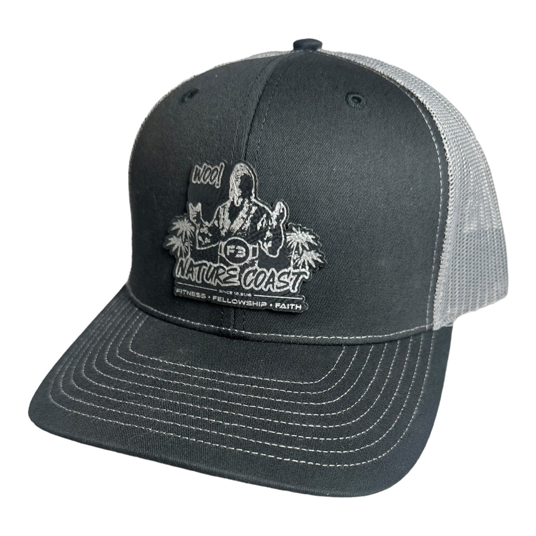 F3 Nature Coast Leatherette Patch Hat Pre-Order August 2024