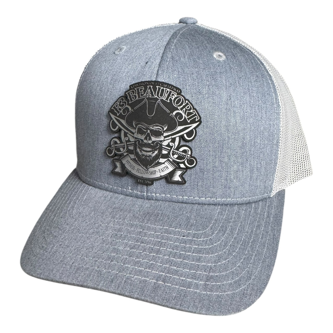 F3 Beaufort, NC  Leatherette Patch Hat Pre-Order April 2025
