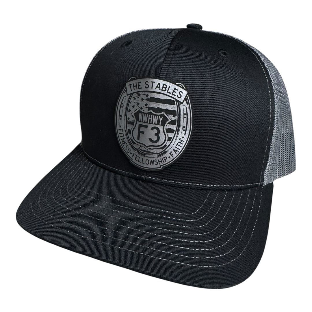 F3 NWHWY The Stables Leatherette Patch Hat Pre-Order July 2025