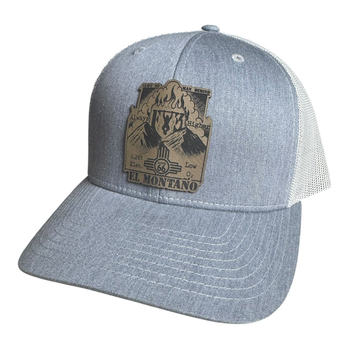 F3 ABQ El Montano Leatherette Patch Hat Pre-Order July 2025