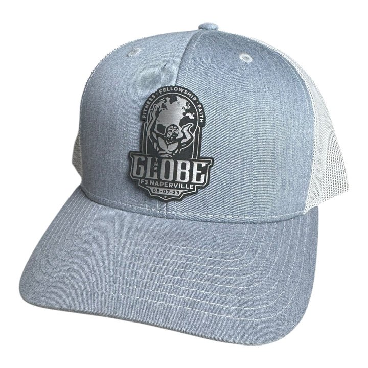 F3 Naperville The Globe Leatherette Patch Hat Pre-Order October 2025