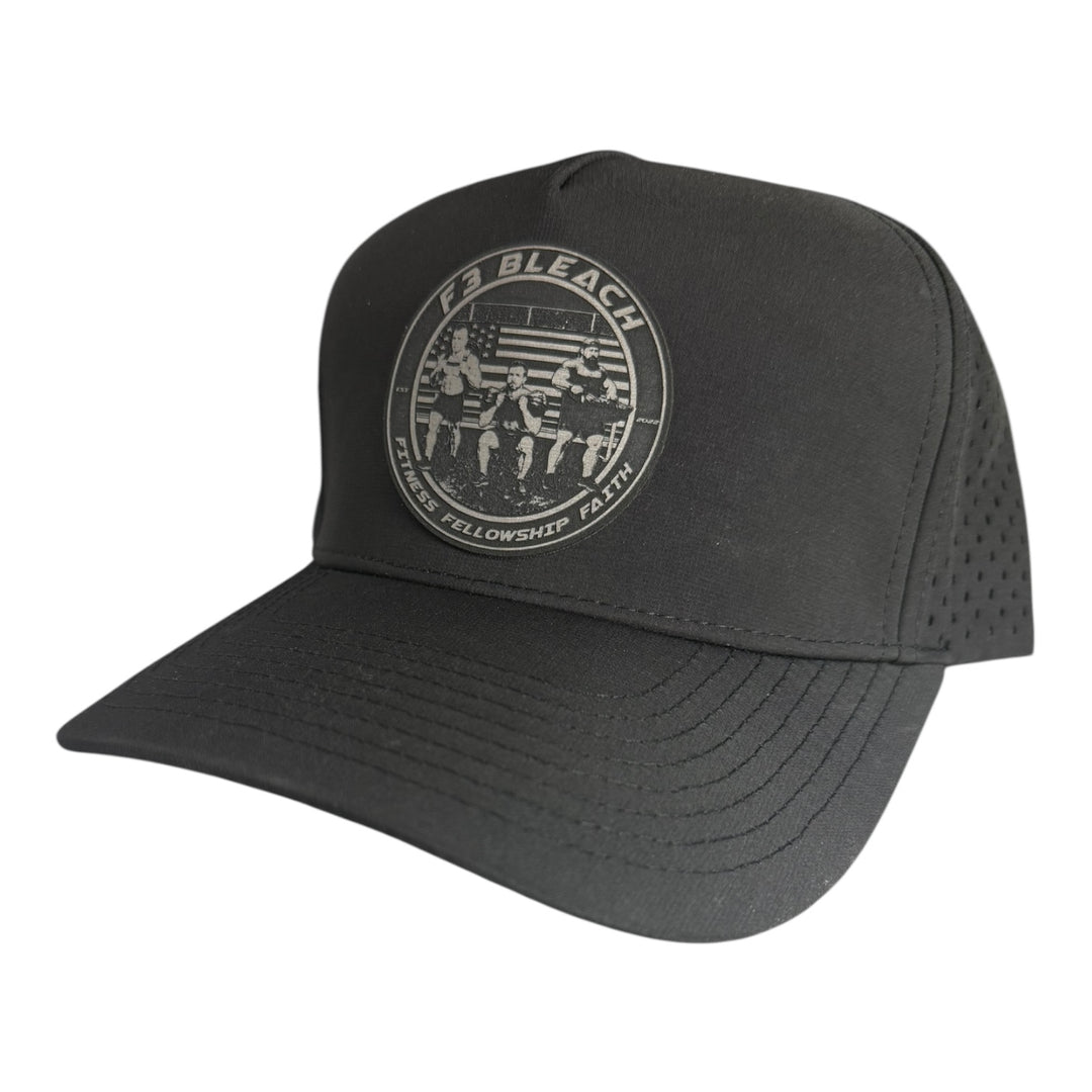 F3 Bleach Leatherette Patch Hat Pre-Order October 2025