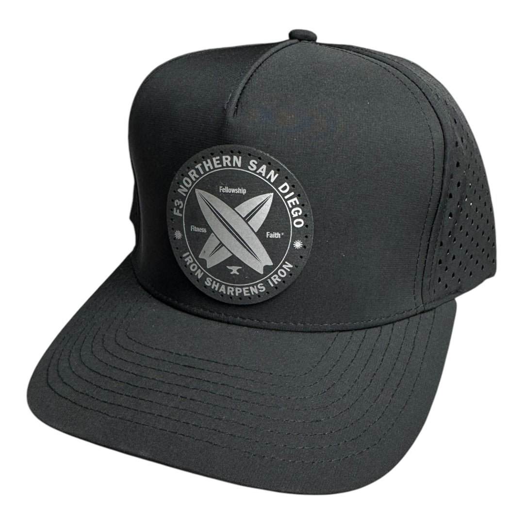 F3 Northern San Diego Leatherette Patch Hat Pre-Order November 2024