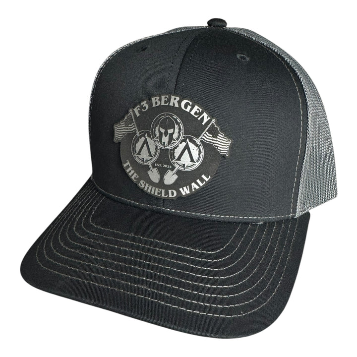 F3 Bergen - The Shield Wall Leatherette Patch Hat Pre-Order April 2025
