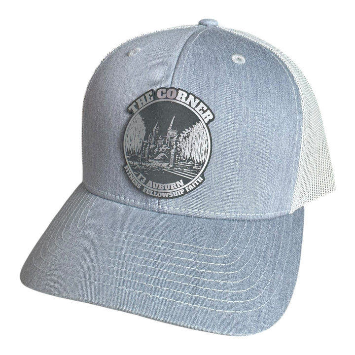 F3 Auburn The Corner Leatherette Patch Hat Pre-Order June 2025
