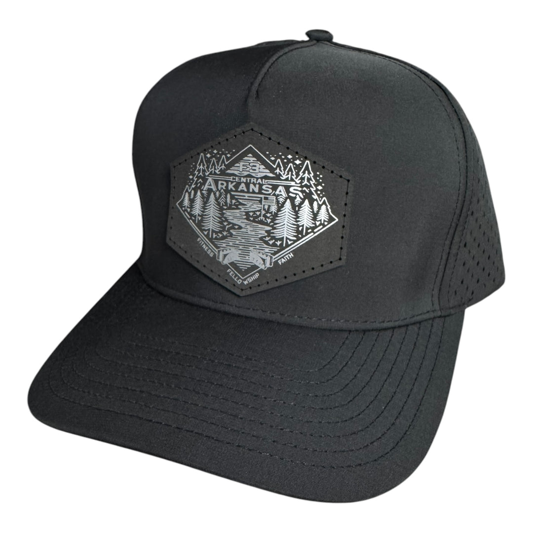F3 Central Arkansas Leatherette Patch Hat Pre-Order April 2025