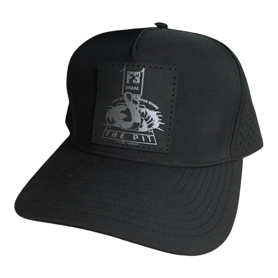 F3 Omaha The Pit Leatherette Patch Hat Pre-Order July 2025