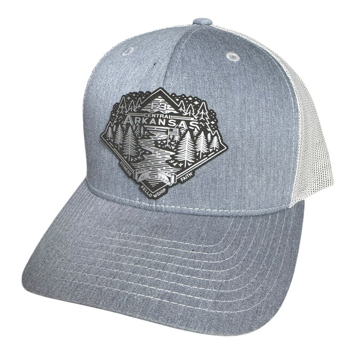 F3 Central Arkansas Leatherette Patch Hat Pre-Order April 2025