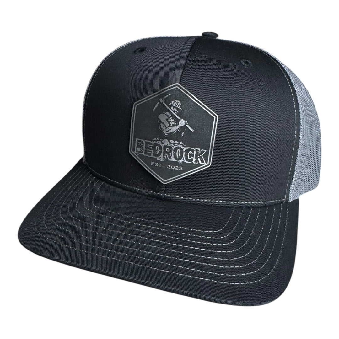 F3 BEDROCK Leatherette Patch Hat Pre-Order June 2025