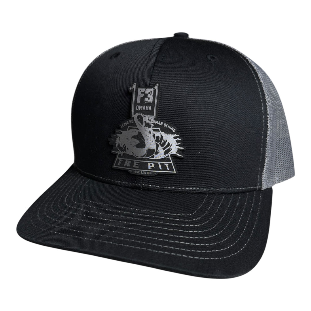 F3 Omaha The Pit Leatherette Patch Hat Pre-Order July 2025