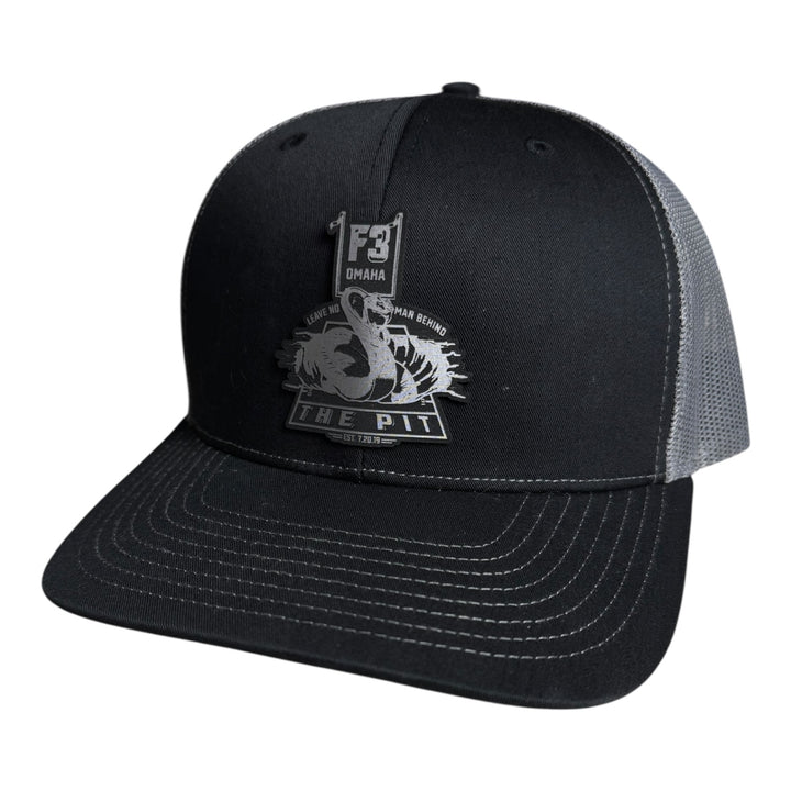 F3 Omaha The Pit Leatherette Patch Hat Pre-Order July 2025