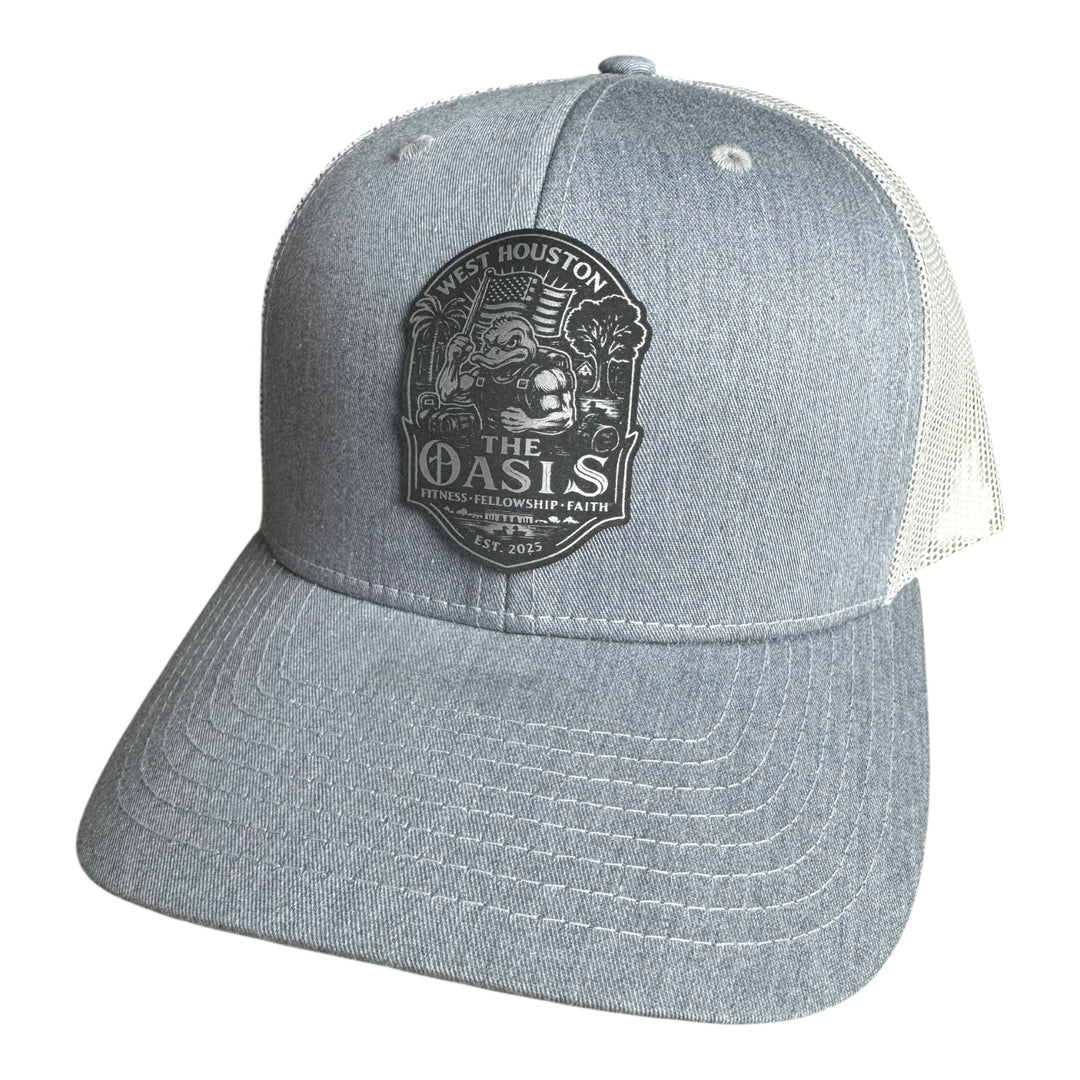 F3 West Houston The Oasis Leatherette Patch Hat Pre-Order September 2025