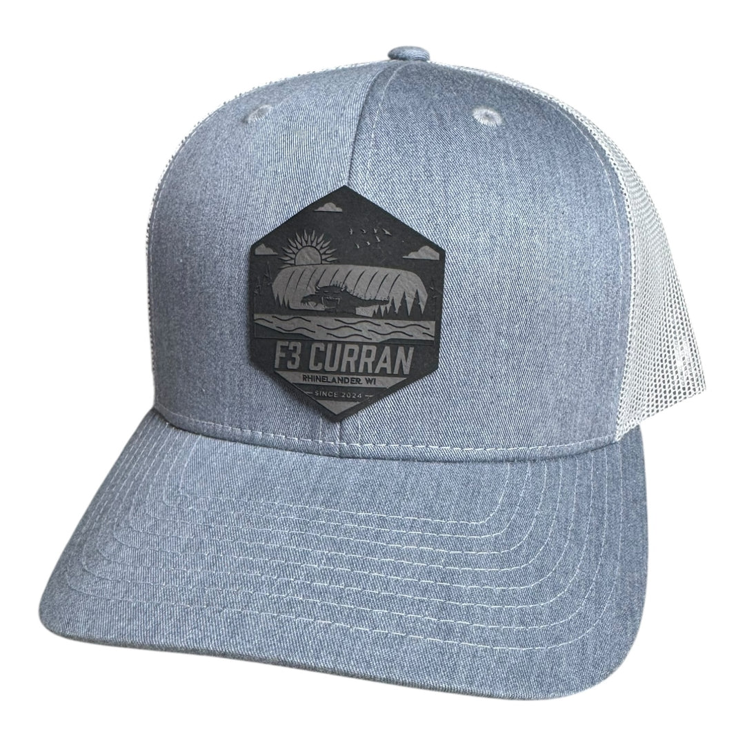 F3 Curran Leatherette Patch Hat Pre-Order July 2025