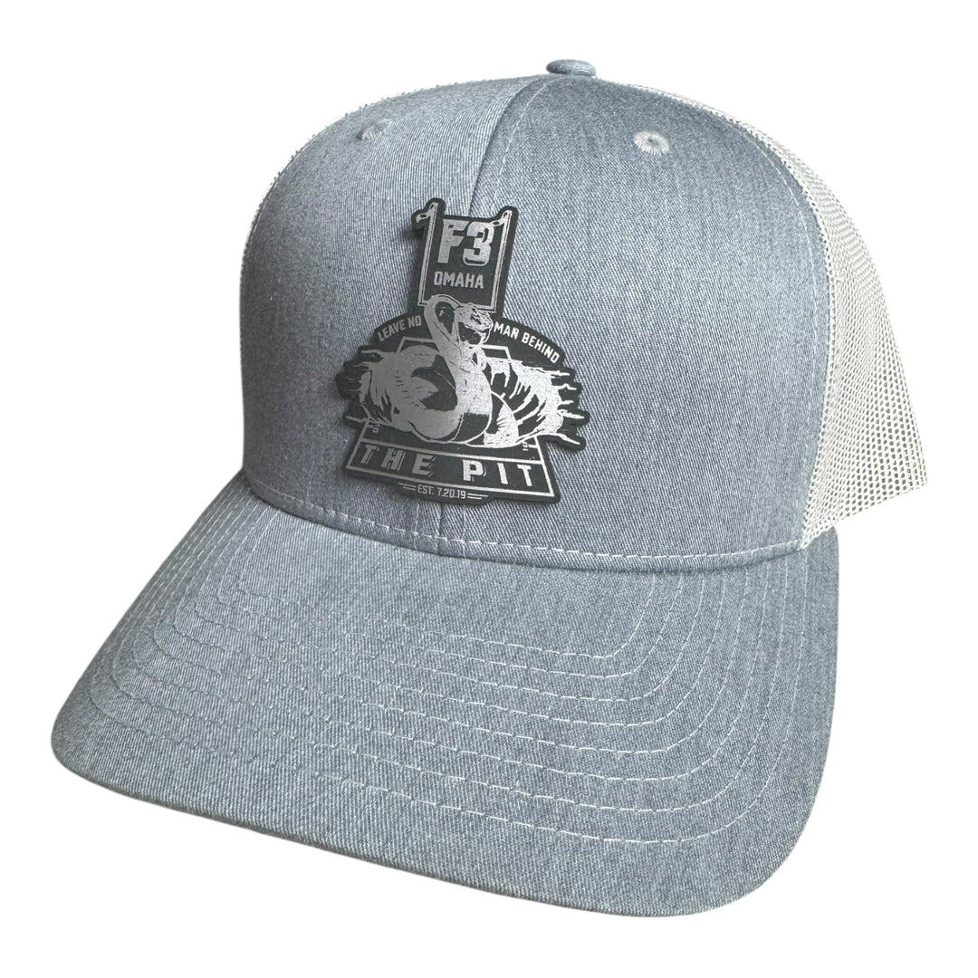 F3 Omaha The Pit Leatherette Patch Hat Pre-Order July 2025