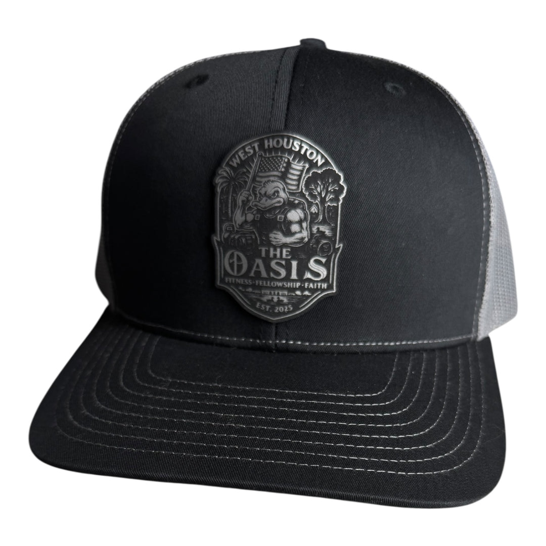 F3 West Houston The Oasis Leatherette Patch Hat Pre-Order September 2025