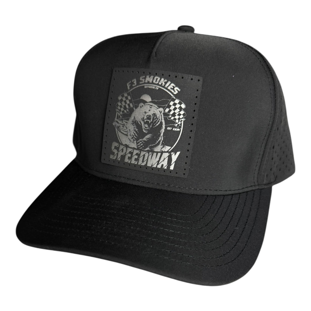 F3 Smokies - Speedway Leatherette Patch Hat Pre-Order May 2025