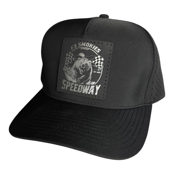 F3 Smokies - Speedway Leatherette Patch Hat Pre-Order May 2025