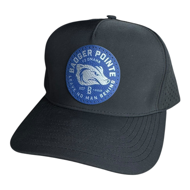 F3 Omaha Badger Pointe Leatherette Patch Hat Pre-Order June 2025
