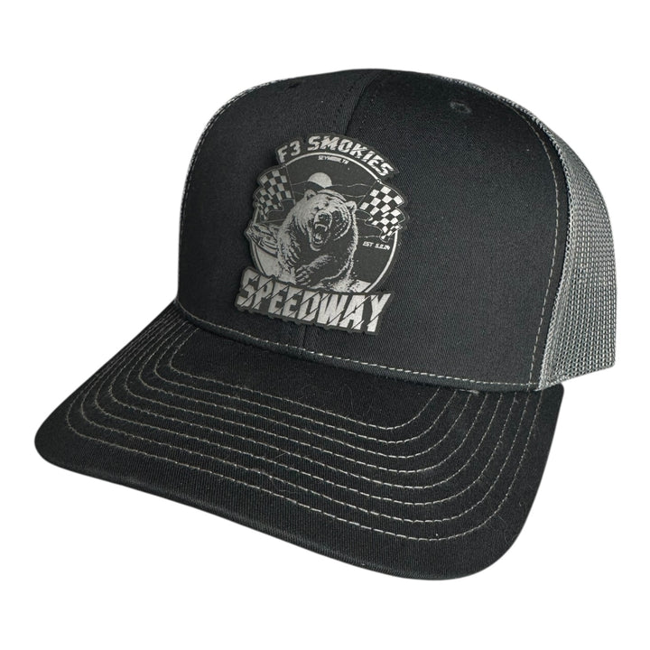 F3 Smokies - Speedway Leatherette Patch Hat Pre-Order May 2025
