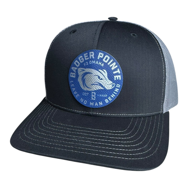 F3 Omaha Badger Pointe Leatherette Patch Hat Pre-Order June 2025